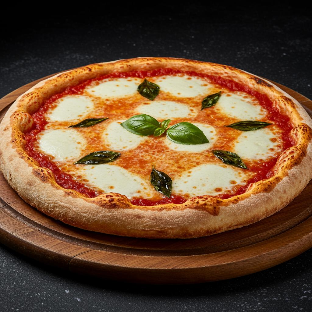 Margherita Double Layer Pizza