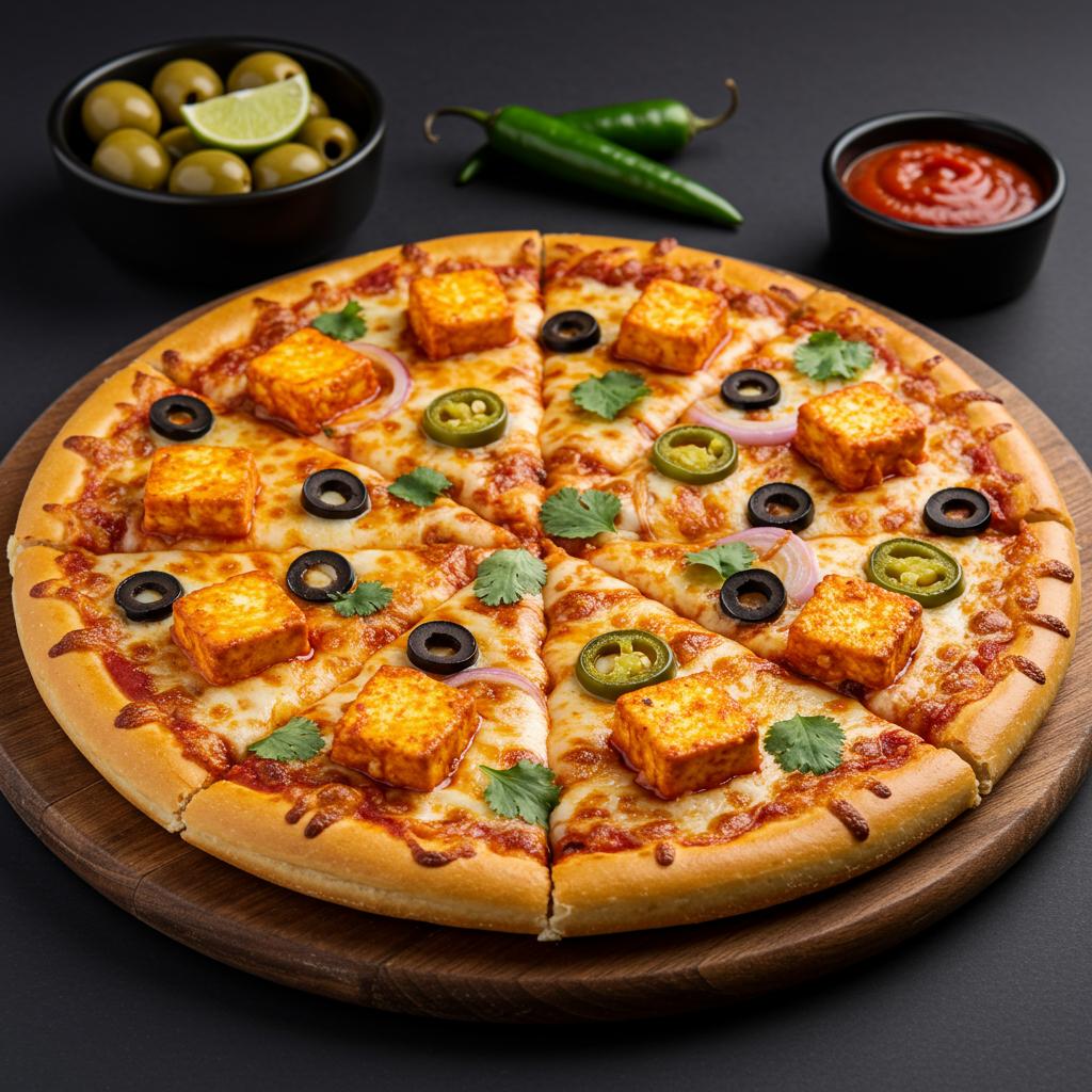 Pepper Olive Pizza